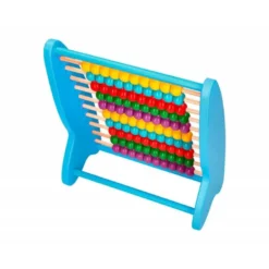 Abaco madera liderpapel 100 bolas colores 200x100x260 mm