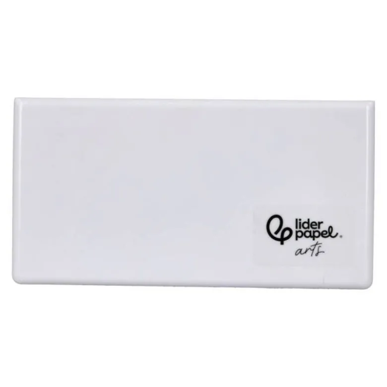 ACUARELA LIDERPAPEL 12 COLORES CON PINCEL DE AGUA RELLENABLE ESTUCHE DE PLASTICO