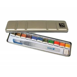 Acuarela Wingo Artist Start Estuche de 12 Colores Surtidos + Pincel rellenable