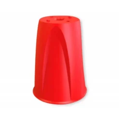 ADAPTADOR PARA CONO FARU ROJO ALTO 120 MM DIAMETRO 90 MM