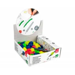 Adaptador marca Liderpapel lapiz Stetro. Caja de 100 unidades