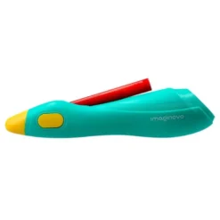 AEROGRAFO INFANTIL IMAGINOVO RECARGABLE CON USB CONTIENE 30 PLANTILLAS Y 12 ROTULADORES COLORES SURTIDOS