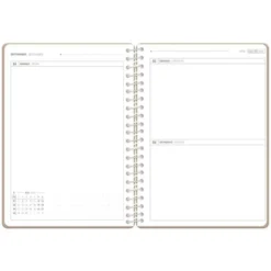 AGENDA ESCOLAR ANTARTIK 26-27 ESPIRAL ESSENTIALS DIA PAGINA A5+ BILINGUE 80G PAPEL FSC BEIS