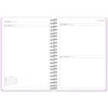 AGENDA ESCOLAR ANTARTIK 26-27 ESPIRAL PACK AND GO DIA PAGINAA5+ BILINGÜE 80G PAPEL FSC MORADO