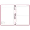 AGENDA ESCOLAR ANTARTIK 26-27 ESPIRAL PACK AND GO DIA PAGINAA5+ BILINGÜE 80G PAPEL FSC ROSA CORAL