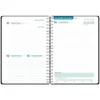 AGENDA ESCOLAR LIDERPAPEL 26-27 ESPIRAL BASIC DIA PAGINA A5 BILINGUE 70G PAPEL FSC NEGRO