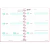 AGENDA ESCOLAR LIDERPAPEL 26-27 ESPIRAL MILITARY SEMANA VISTA A6+ BILINGUE 80G PAPEL FSC ROSA