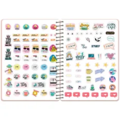AGENDA ESCOLAR LIDERPAPEL 26-27 ESPIRAL ORIENTAL DIA PAGINA A6+ BILINGUE 80G PAPEL FSC GATO