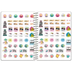 AGENDA ESCOLAR LIDERPAPEL 26-27 ESPIRAL ORIENTAL DIA PAGINA A6+ BILINGUE 80G PAPEL FSC FIDEOS