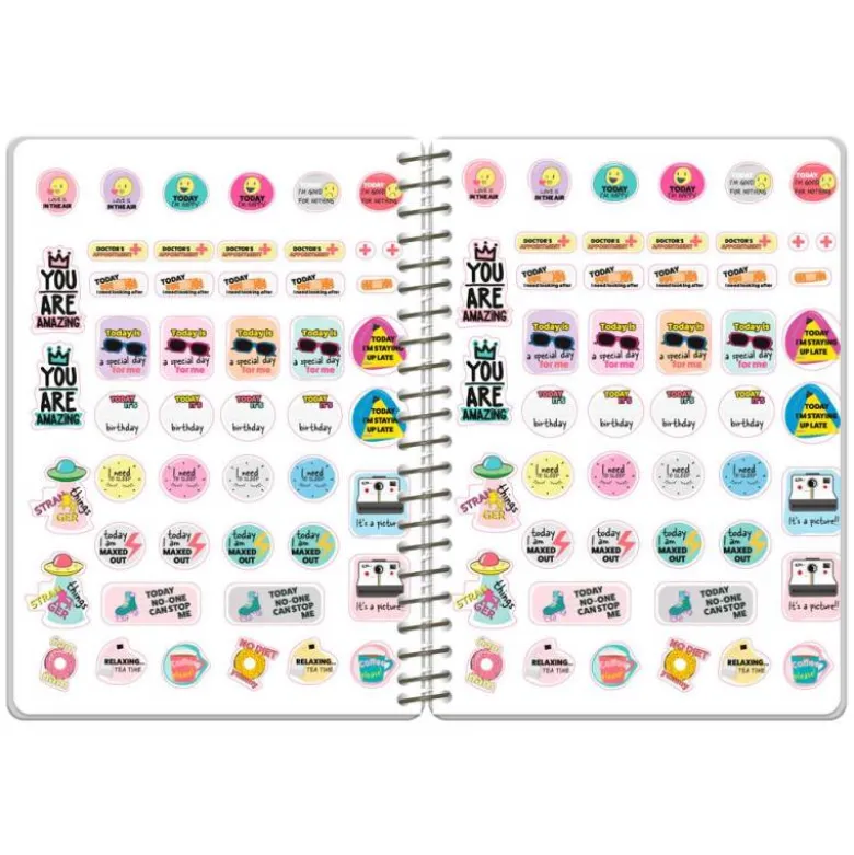 AGENDA ESCOLAR LIDERPAPEL 26-27 ESPIRAL ORIENTAL DIA PAGINA A6+ BILINGUE 80G PAPEL FSC FIDEOS