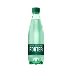 AGUA MINERAL NATURAL CON GAS FONTER BOTELLA DE 500ML
