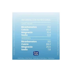 Agua mineral natural Font Vella botella de 500 ml