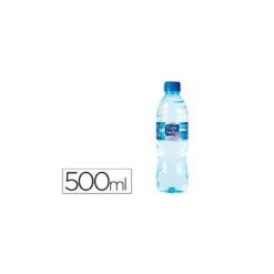 Agua mineral natural Font Vella botella de 500 ml