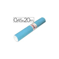 Aironfix Rollo Adhesivo 45cm x 20mt Unicolor Azul Mate Claro 100 MC
