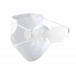 AJUSTADOR MASCARILLA SILICONA FLEXIBLE 3 POSICIONES DE AJUSTE COLOR BLANCO 19,4X1,80 CM