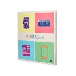 ALBUM DE FOTOS LIDERPAPEL ANILLAS CON 20 HOJAS AUTOADHESIVAS