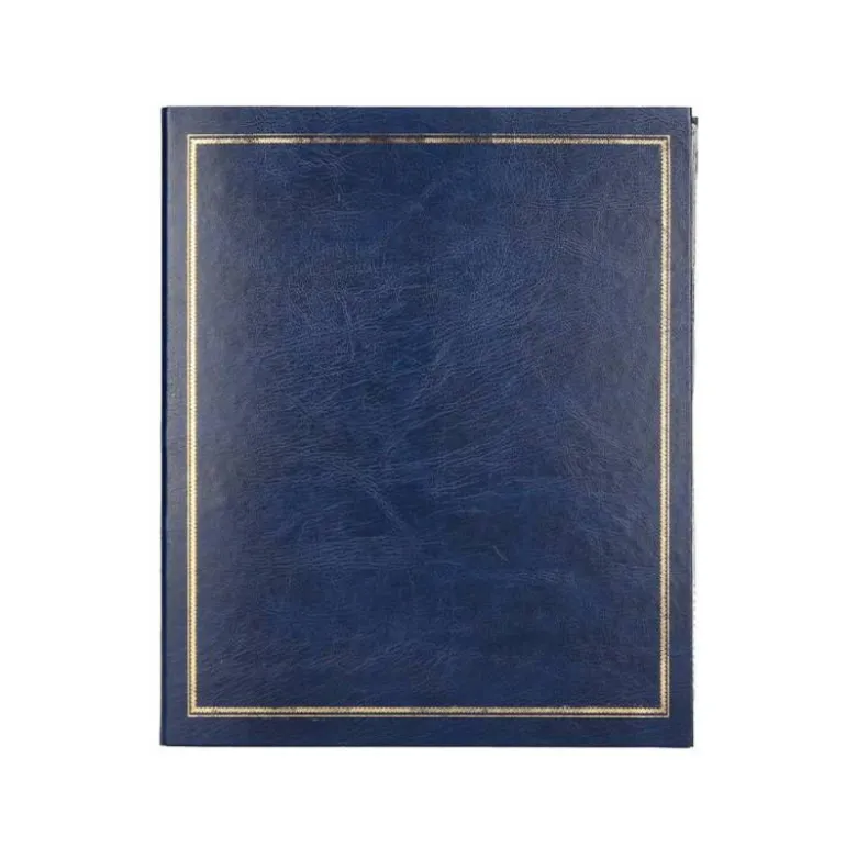 ALBUM DE FOTOS LIDERPAPEL ANILLAS SERIE CLASSIC CON 20 HOJAS AUTOADHESIVAS COLOR AZUL