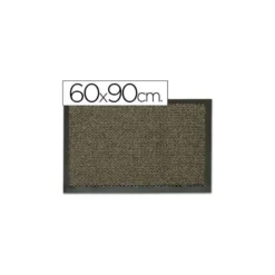 Alfombra fast-paperflow antipolvo gris basic 60x90 cm