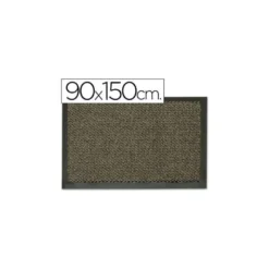 Alfombra fast-paperflow antipolvo gris basic 90x150 cm