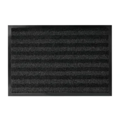 ALFOMBRA PARA SUELO Q-CONNECT PREMIUM PARA INTERIORES ANTIDESLIZANTE FIBRA POLIPROPILENO Y FIELTRO GRIS 60X40 CM