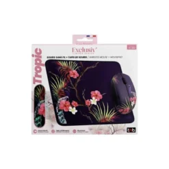 ALFOMBRILLA DE RATON + RATON INALAMBRICO TNB TROPIC OPTICO 1600 DPI