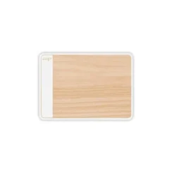 ALFOMBRILLA DE RATON CEP SILVA BAMBU CON SOLAPA TRANSPARENTE 210X150X2 MM