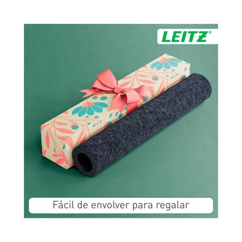 ALFOMBRILLA DE SOBREMESA LEITZ FIELTRO 70X36 CM COLOR GRIS
