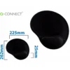 Alfombrilla para raton con reposamunecas Q-Connect