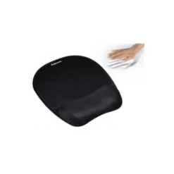 ALFOMBRILLA PARA RATON FELLOWES CON REPOSAMUÑECAS DE ESPUMA MEMORY FOAM NEGRO 230X196X20 MM
