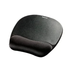ALFOMBRILLA PARA RATON FELLOWES CON REPOSAMUÑECAS DE ESPUMA MEMORY FOAM NEGRO 230X196X20 MM