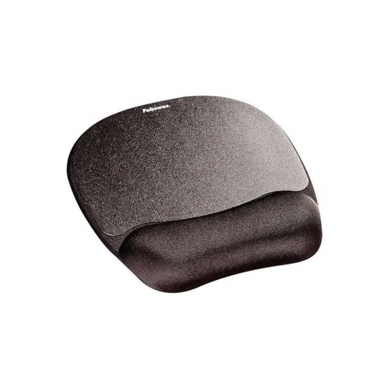 ALFOMBRILLA PARA RATON FELLOWES CON REPOSAMUÑECAS DE ESPUMA MEMORY FOAM NEGRO 230X196X20 MM