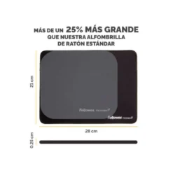 ALFOMBRILLA PARA RATON FELLOWES BREYTA XL NEGRO