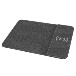 ALFOMBRILLA PARA RATON Q-CONNECT CON CARGADOR INALAMBRICO COLOR GRIS 300X220 MM