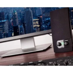 ALTAVOZ NGS MULTIMEDIA 2.0 RMS 2W ALIMENTACION USB CON INTERRUPTOR VOLUMEN COLOR NEGRO