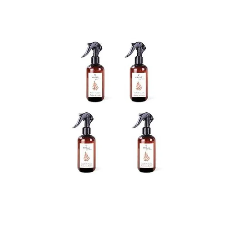 AMBIENTADOR AMBAR ZEN FORTALEZA AMBAR&CEDRO BOTE PULVERIZADOR DE 225 ML