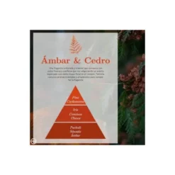 AMBIENTADOR AMBAR ZEN FORTALEZA AMBAR&CEDRO BOTE PULVERIZADOR DE 225 ML
