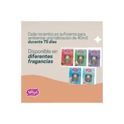 AMBIENTADOR ELECTRICO SPLASH ROPA LIMPIA RECAMBIO 25 ML