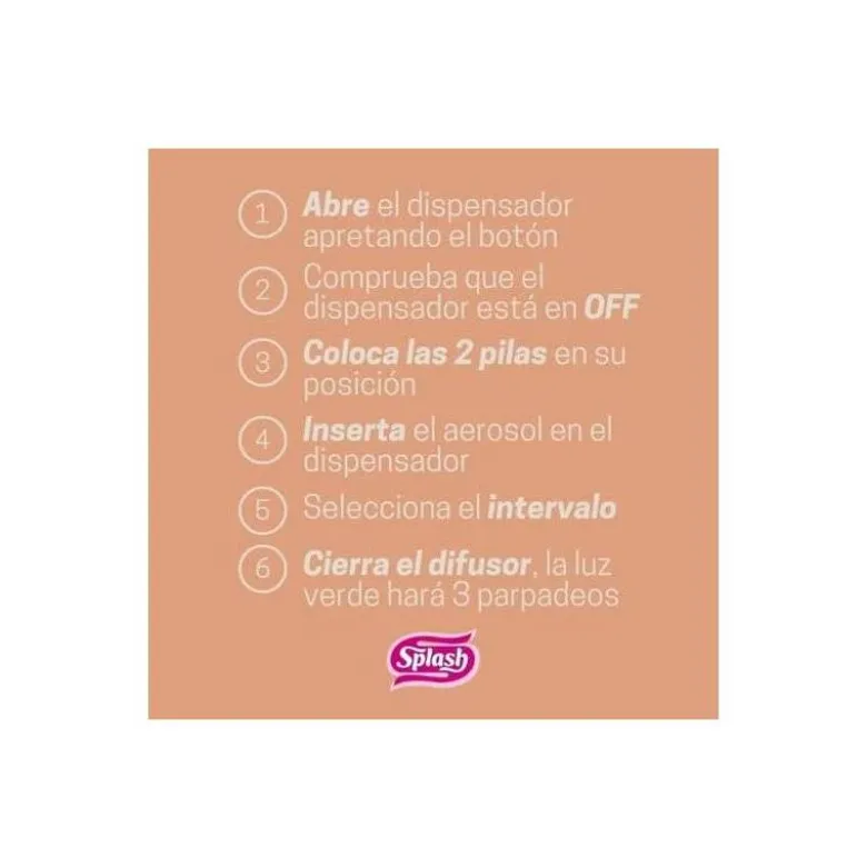 AMBIENTADOR ELECTRICO SPLASH FRUTOS ROJOS RECAMBIO 25 ML