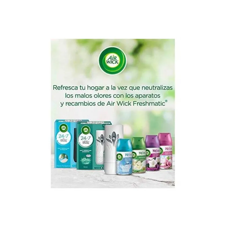 Ambientador marca Air wick freshmatic incluye recambio