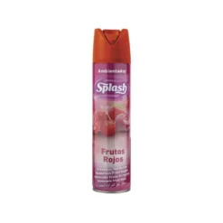 AMBIENTADOR SPRAY SPLASH AROMA FRUTOS ROJOS BOTE DE 300 ML
