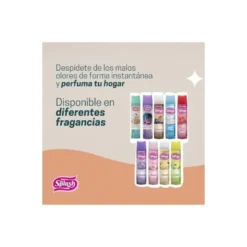 AMBIENTADOR SPRAY SPLASH AROMA LAVANDA BOTE DE 300 ML