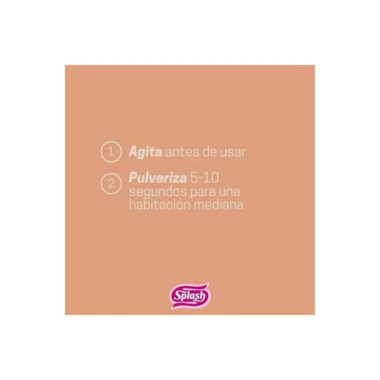 AMBIENTADOR SPRAY SPLASH AROMA VAINILLA BOTE DE 300 ML