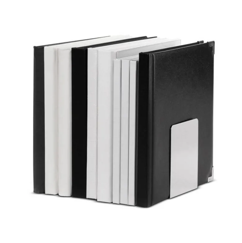 APOYALIBROS METALICO MAUL ALUMINIO 100X80X100 MM