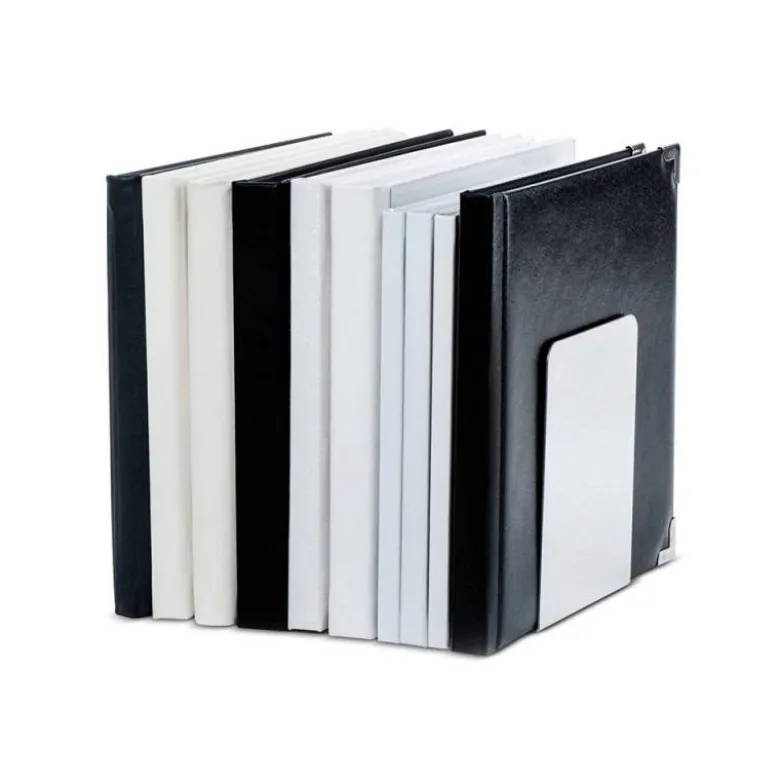 APOYALIBROS METALICO MAUL ALUMINIO 100X100X130 MM