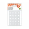 Arandelas autoadhesivas Marca Liderpapel sobre 5 hojas