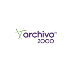 Archicubo Archivo 2000 4 cajones organizador modular azul transparente