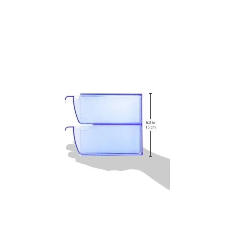 Archicubo Archivo 2000 4 cajones organizador modular azul transparente