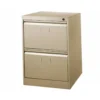 Archivador carpetas colgantes 2 cajones color beige
