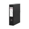 Archivador con tapa Pardo Carton Negro 335x250x80 mm