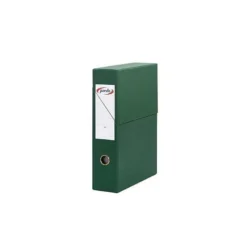 Archivador con tapa Pardo Carton Verde 335x250x80 mm